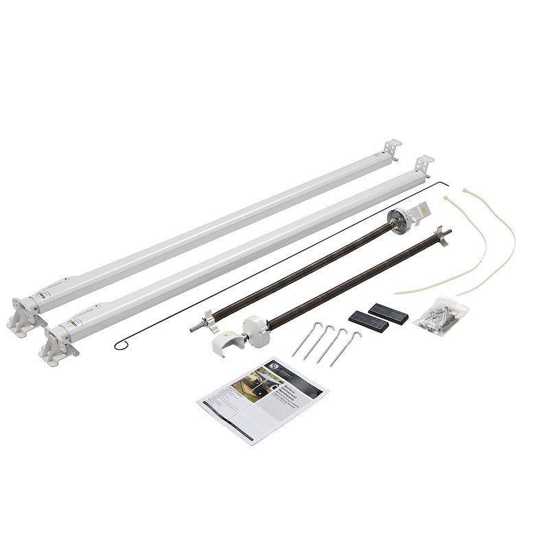lippert components 434716 solera fixed pitch short manual arm full set white *SPECIAL ORDER* (Copy) - Young Farts RV Parts