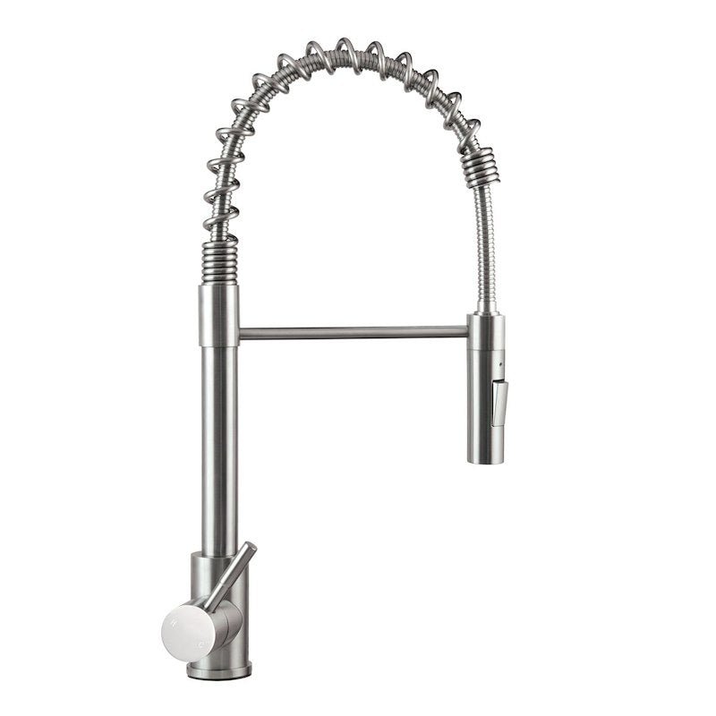 Lippert Components 719323 Coiled Pull - Down Stainless Steel Faucet - Young Farts RV Parts