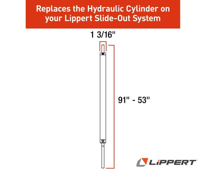 Lippert Components Slide Out Linear Actuator - 342328 - Young Farts RV Parts