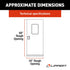 Lippert Components V000042629 Square Entry Door, 24" x 68" - Young Farts RV Parts