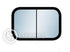 lippert components V000399575 Side Window 24 Inch x 36 Inch x 8 Inch *SPECIAL ORDER* - Young Farts RV Parts