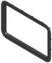 Lippert Components V000450276 Entry Door Window Frame; - Young Farts RV Parts