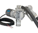 Liquid Transfer Tank Pump GPI 162000-02 G20 Series, Diesel, Manual, 20 Gallons Per Minute, 14 Feet Hose, With Flow Meter, Aluminum Housing, 1