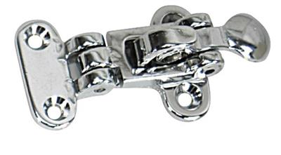 Lock Hasp WhiteCap Industries S - 0054C Marine Series; Lockable; Chrome Plated; Silver; Brass - Young Farts RV Parts