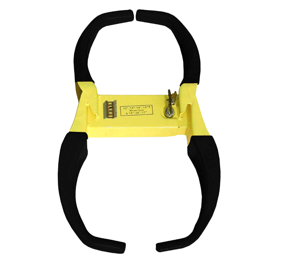 LOCK'EM WHEEL LOCKING BOOT - Young Farts RV Parts