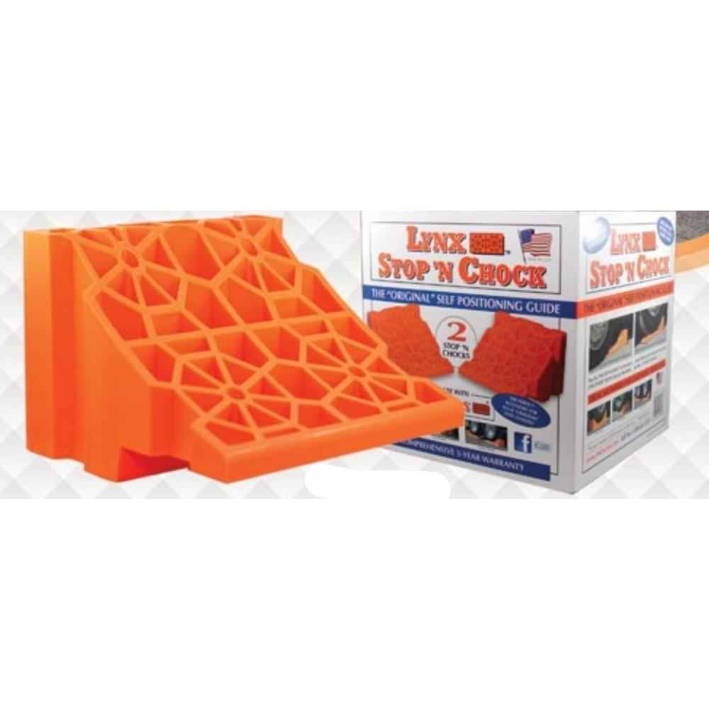 Stoop Chock Buy Lynx Stop ' N Chock - 2 Pack Online - Young Farts RV Parts