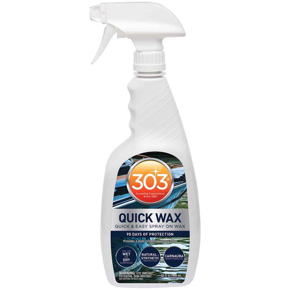 Marine Quick Wax w/Trigger Sprayer - 32oz - Young Farts RV Parts