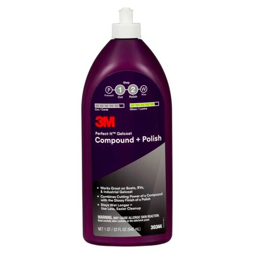 Marine Wax - Without Applicator; 32 Ounce Bottle - 30344 - Young Farts RV Parts