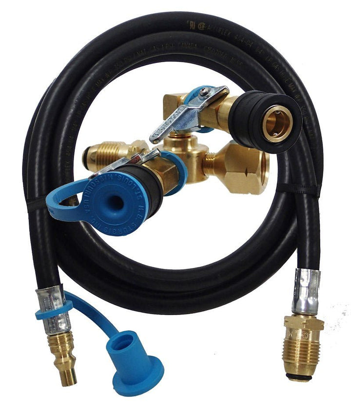 MB Sturgis 103538 - MBS Quik Disconnect Sturgi - Stay Kit 1/4" MNPT - Young Farts RV Parts