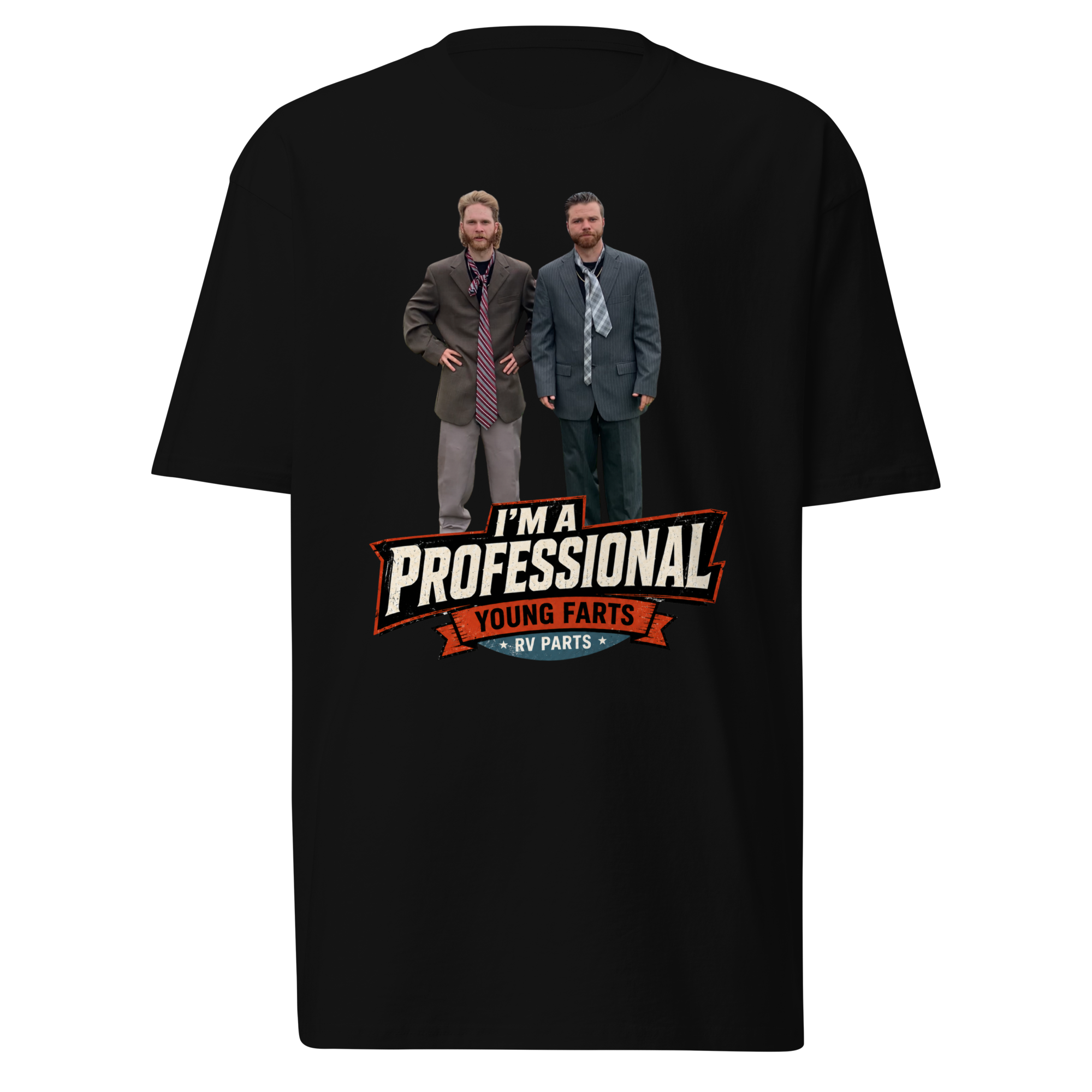 I’m a Professional Young Farts character T-Shirt in Black