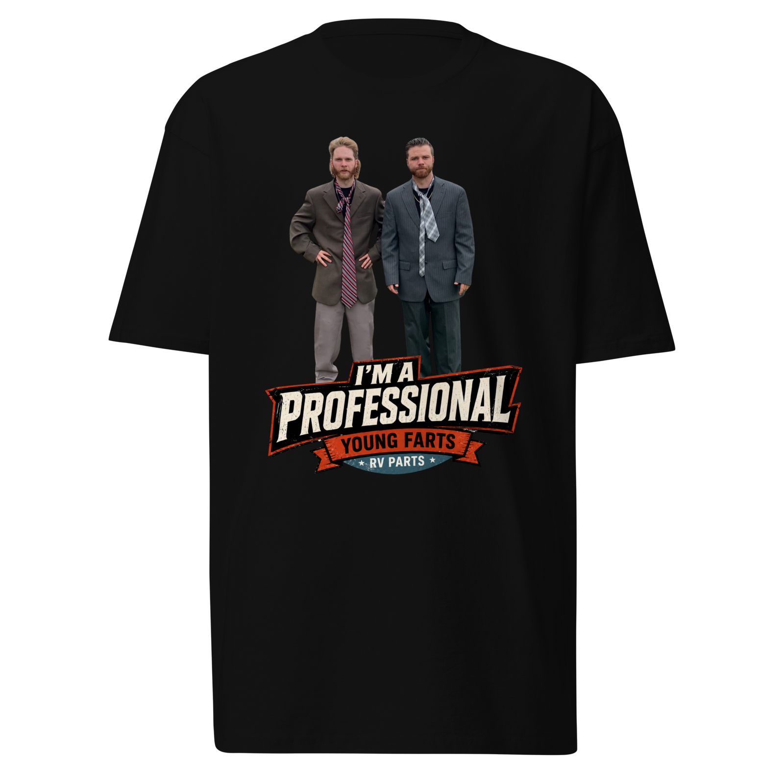 I’m a Professional Young Farts character T-Shirt in Black