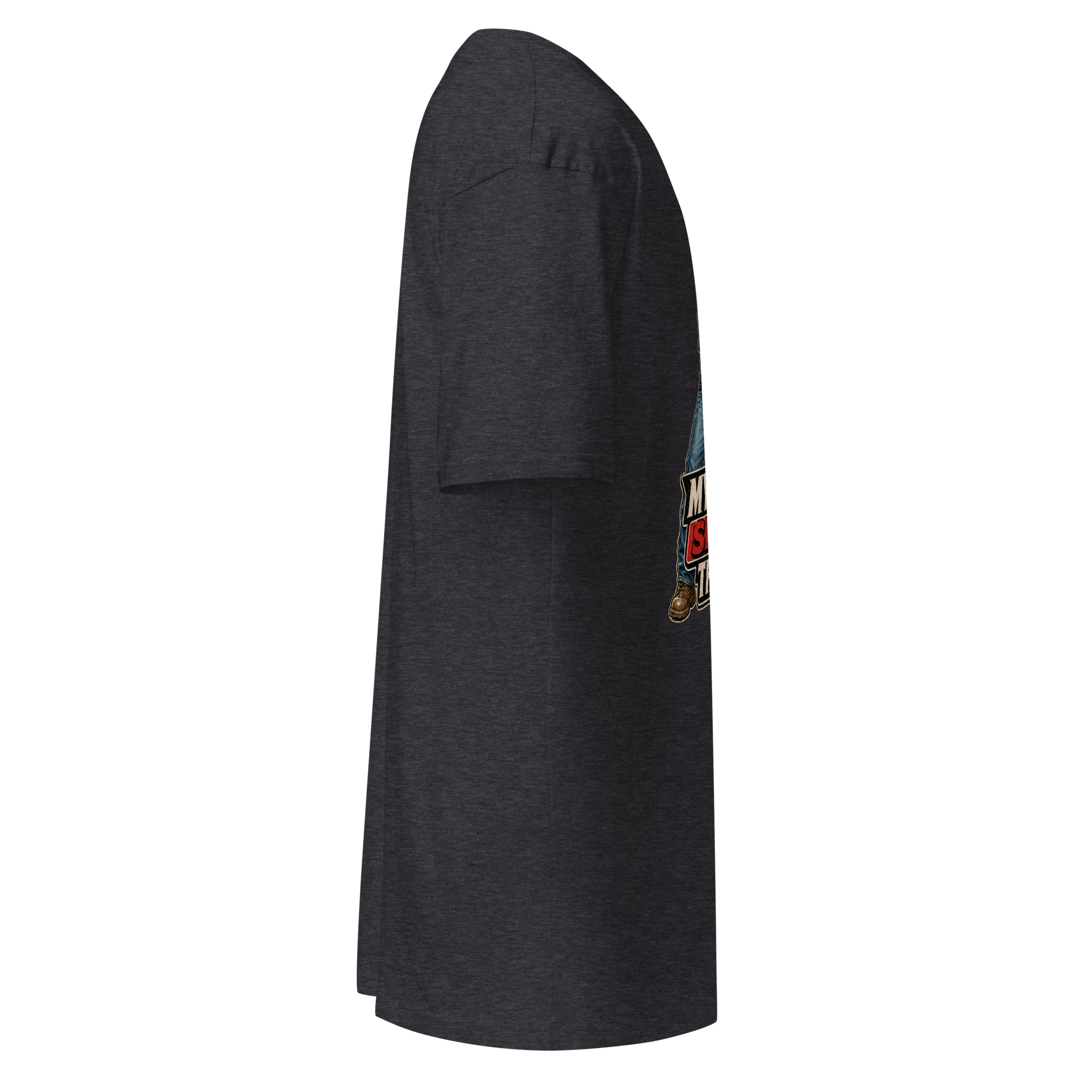 My Weiner’s Smaller Than Yours Young Farts character T-Shirt in Carbon Grey