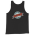Young Farts Sun’s Out, Farts Out Tank Top with front and back print in Black