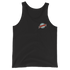 Young Farts Sun’s Out, Farts Out Tank Top with front and back print in Black
