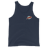 Young Farts Sun’s Out, Farts Out Tank Top with front and back print in Black