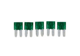 Micro II Blade Fuse -2 Le (5 Packs of 5 Fuses)