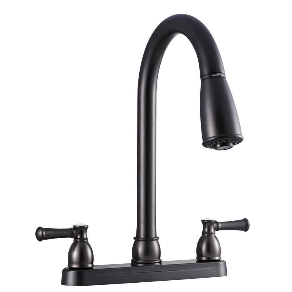 Non - Metallic Dual Lever Faucet - Young Farts RV Parts