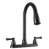 Dura Faucet DF-PK350L-VB Pull-Down Kitchen Faucet, Venetian Bronze