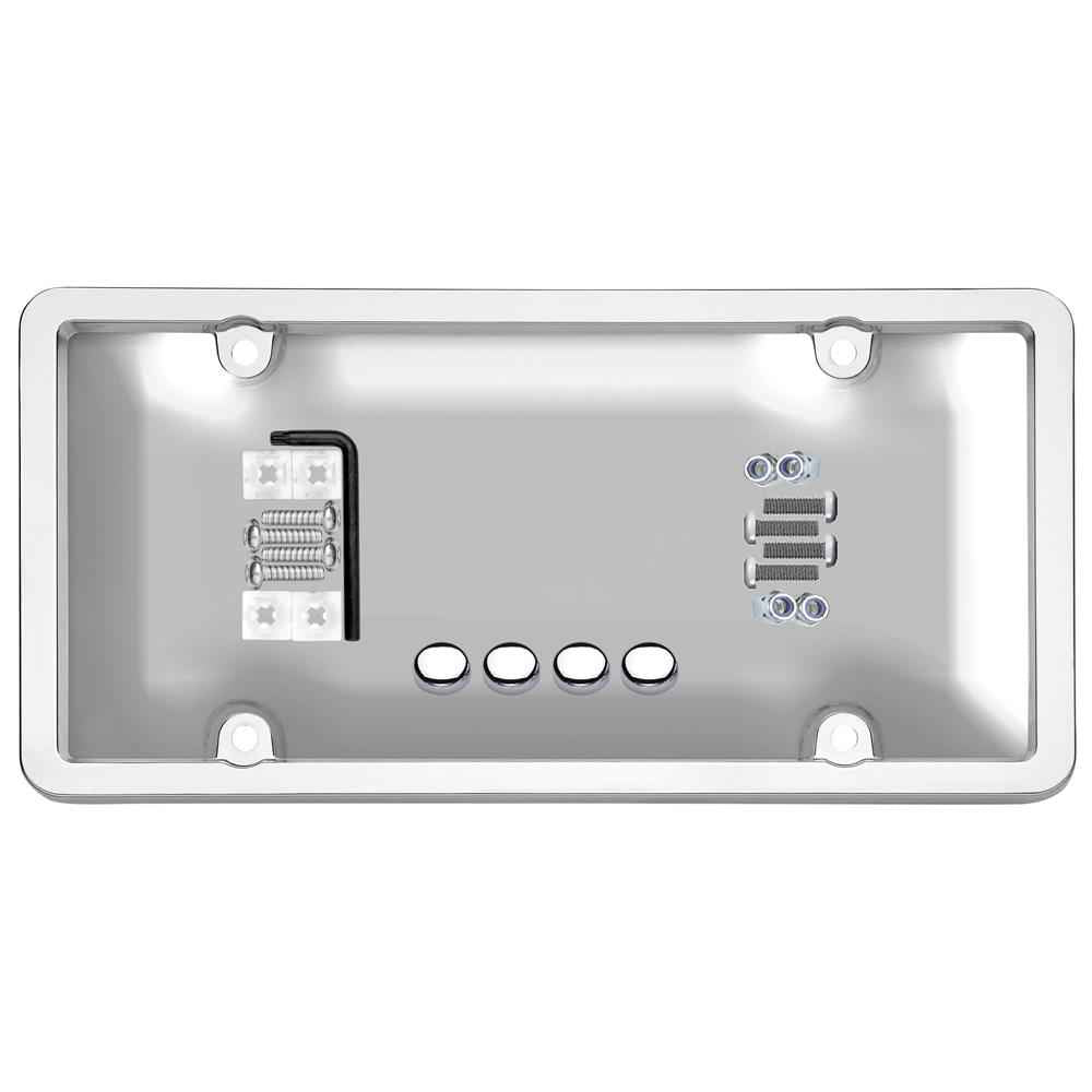 NOVELTY PLATE LOCK, CHROM - Young Farts RV Parts