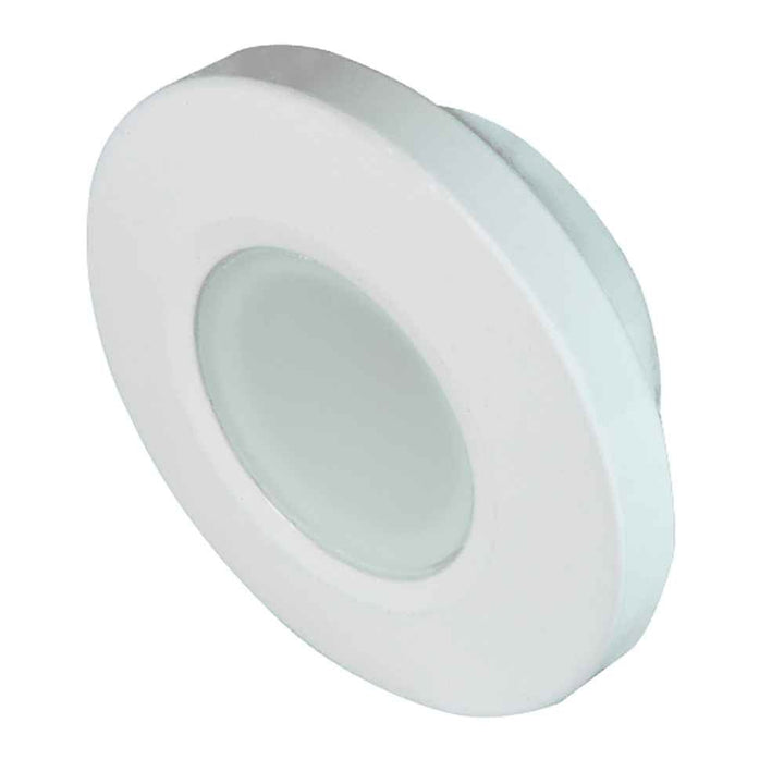 Orbit Flush Mount Down Light Spectrum RGBW - White Housing - Young Farts RV Parts