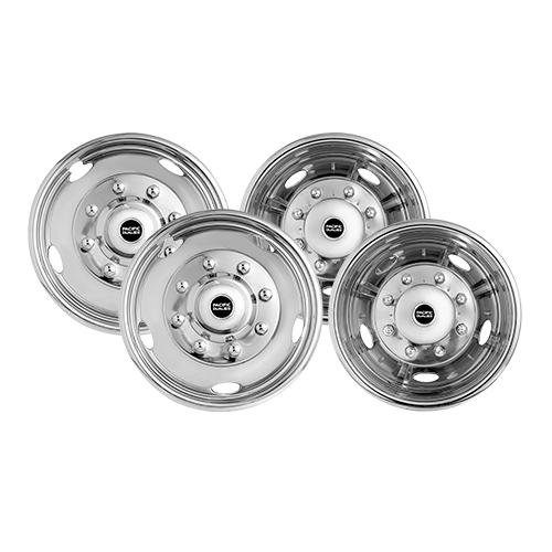 Pacific Dualies 32 - 1950A 8 Lug Wheel Simulator Set 19.5" ('03 Ford F450/F550) - Young Farts RV Parts