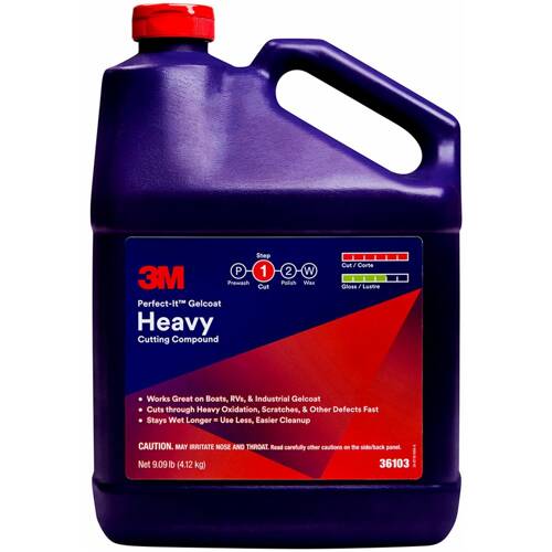 Perfect - It Rubbing Compound - 1 Gallon Bottle; White; Single - 36103 - Young Farts RV Parts