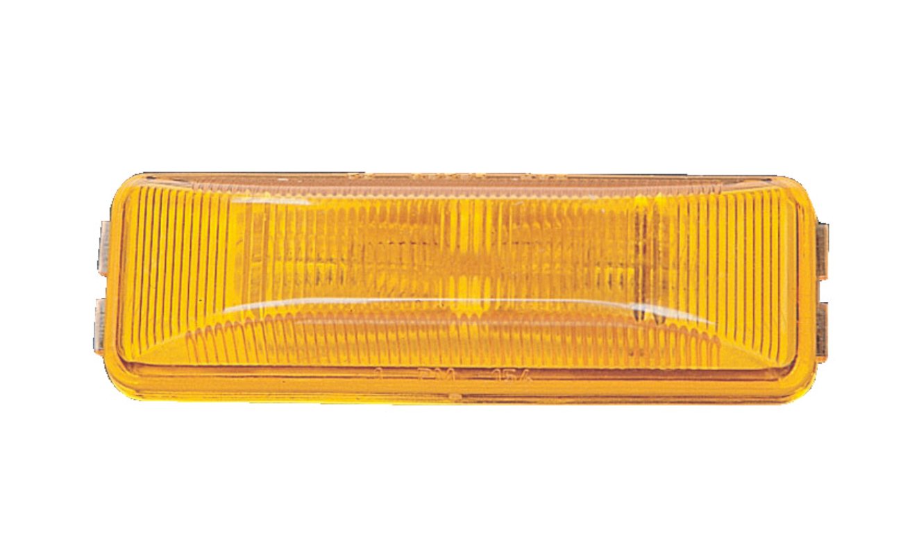 Peterson Mfg. V154A Clearance Light Amber Rectangular - Young Farts RV Parts