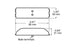 Peterson Mfg. V154A Clearance Light Amber Rectangular - Young Farts RV Parts