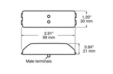 Load image into Gallery viewer, Peterson Mfg. V154R Clearance Light Red Rectangular - Young Farts RV Parts