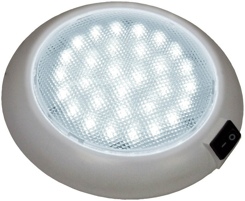 Peterson Mfg. V379S White Dome/Interior LED With Switch - Young Farts RV Parts