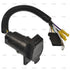 Pollak 12 - 723E 4 - Way Flat To 7 - Way RV Socket - Young Farts RV Parts