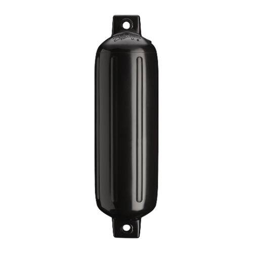 POLYFORM Boat Fender - G - 4 Black; Ribbed - 22 - 830 - 435 - Young Farts RV Parts