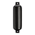 POLYFORM Boat Fender - G - 4 Black; Ribbed - 22 - 830 - 435 - Young Farts RV Parts