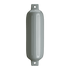 POLYFORM Boat Fender - G - 4 Grey - Ribbed - Cylinder - Grey - PVC; Single - 75 - 891 - 521 - Young Farts RV Parts