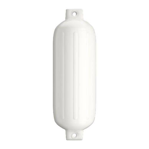 POLYFORM Boat Fender - G - 5 White; Ribbed - 41 - 639 - 559 - Young Farts RV Parts