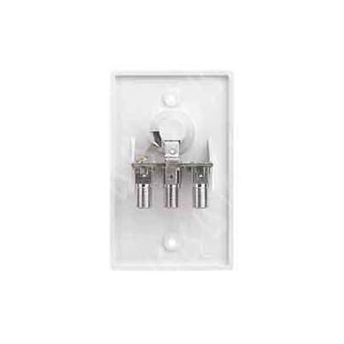 Power Receptacle White - Young Farts RV Parts