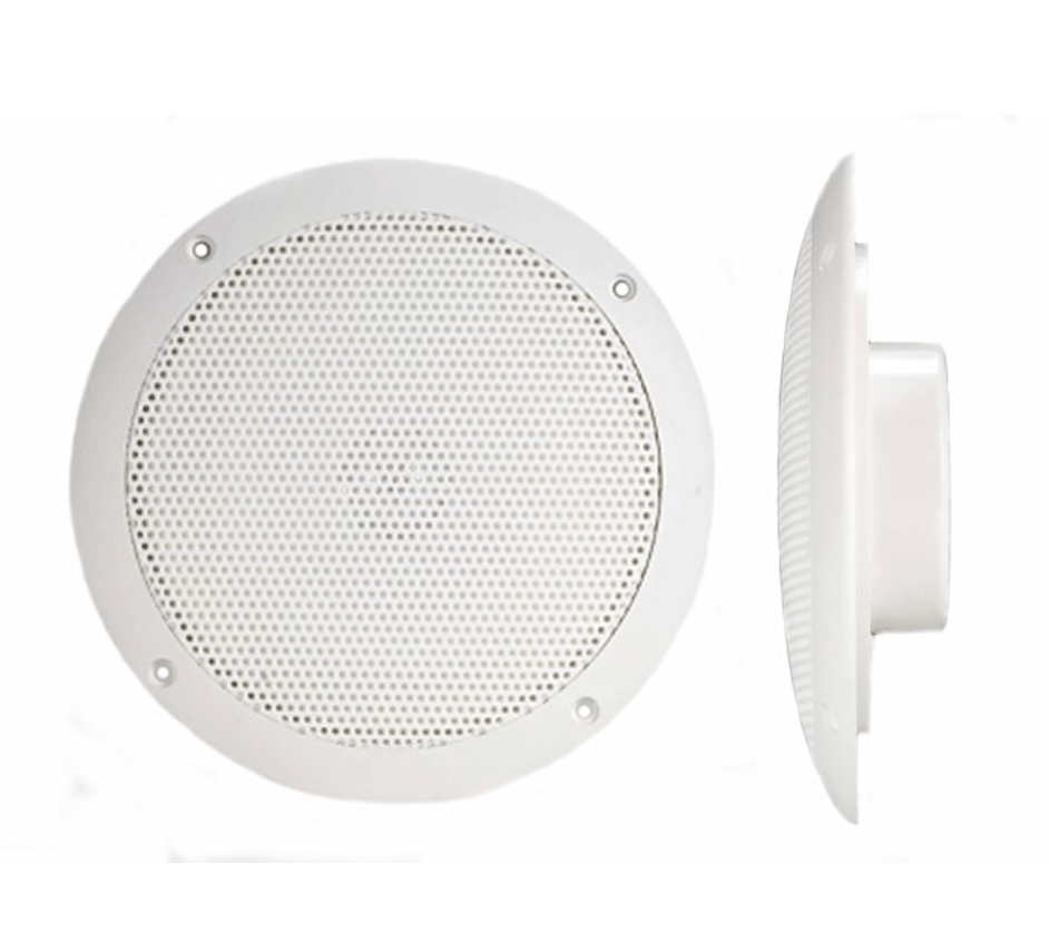 PQN Audio ECO60 - 4W Ultra - Slim 6" Speaker Set - White - Young Farts RV Parts