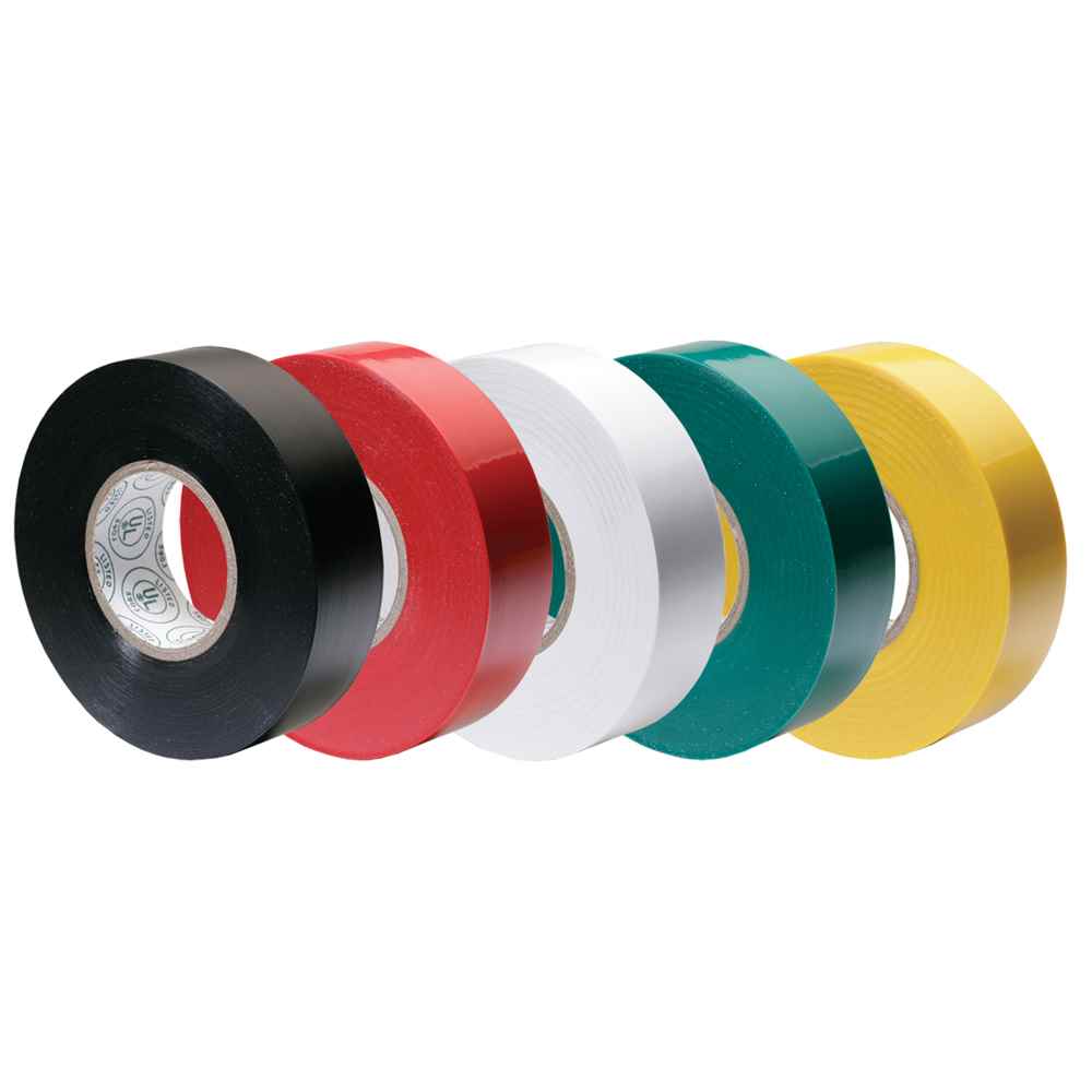 Premium Assorted Electrical Tape - 1/2