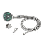 Premium RV Handheld Shower Wand and Hose Kit (Brushed Satin Nickel)