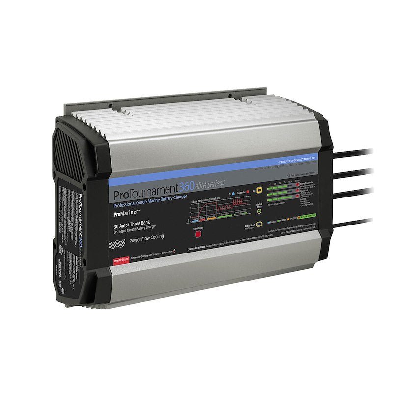 Pro Mariner 53363 ProTournament Elite 360 Triple Battery Charger - Young Farts RV Parts