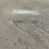 Used Oval Porch Light lens - 6.0" x 2.50" x 1.50" - Clear - Porch Lights