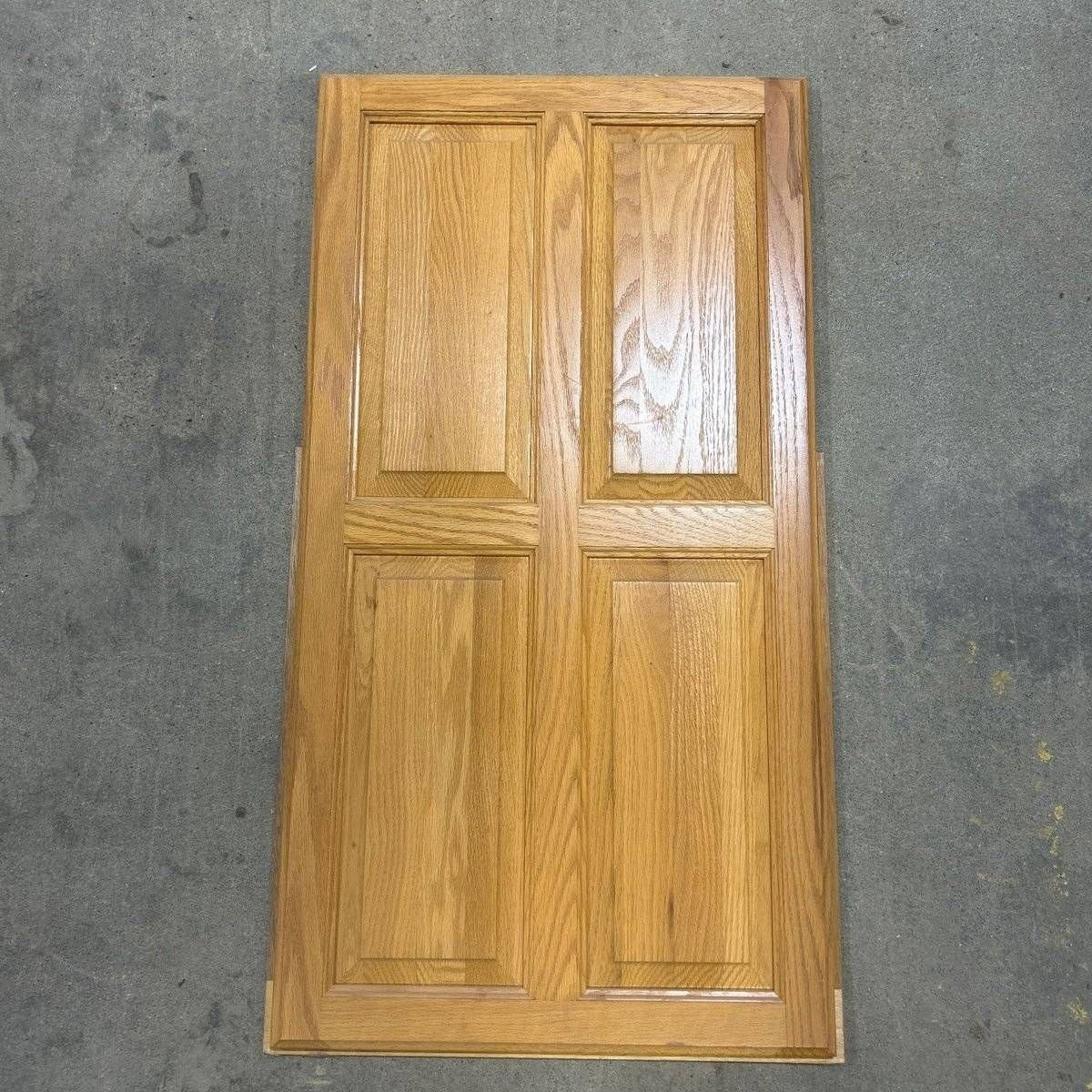Used Dometic Fridge Lower Door Panel Insert, Wooden - LOWER ONLY - RM3862 - Door Panels
