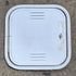Used Radius Cornered Propane/Battery Door - 14 7/8" X 14 7/8" X 1/2" - White Trim