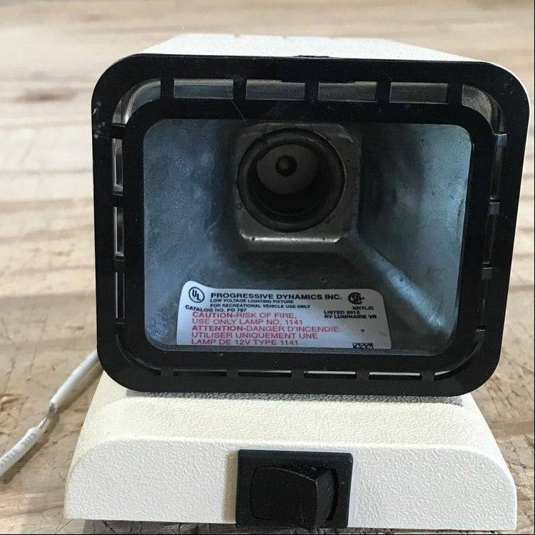 USED RV Interior Bullet/ Reading Light Fixture *SINGLE* RV Luminaire PD787 - Interior Light