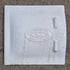 Used Screen Door Slide Panel, White - 12 1/8" X 12" - Used Entry Door Hardware