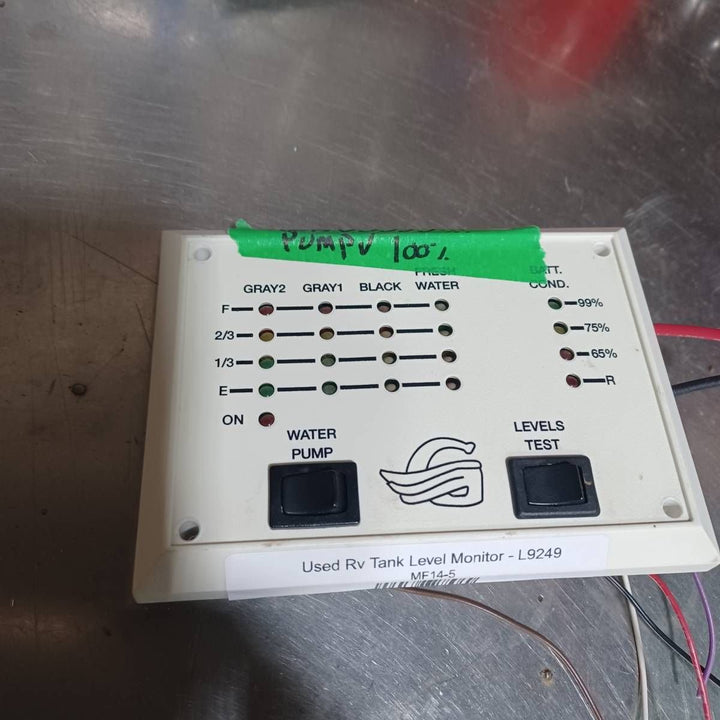 Used Rv Tank Level Monitor - L9250