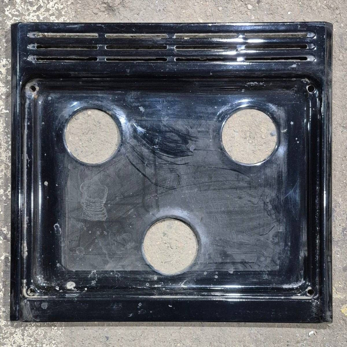 Used Atwood 3 Burner Main Top, Black - 52008 - Main Top