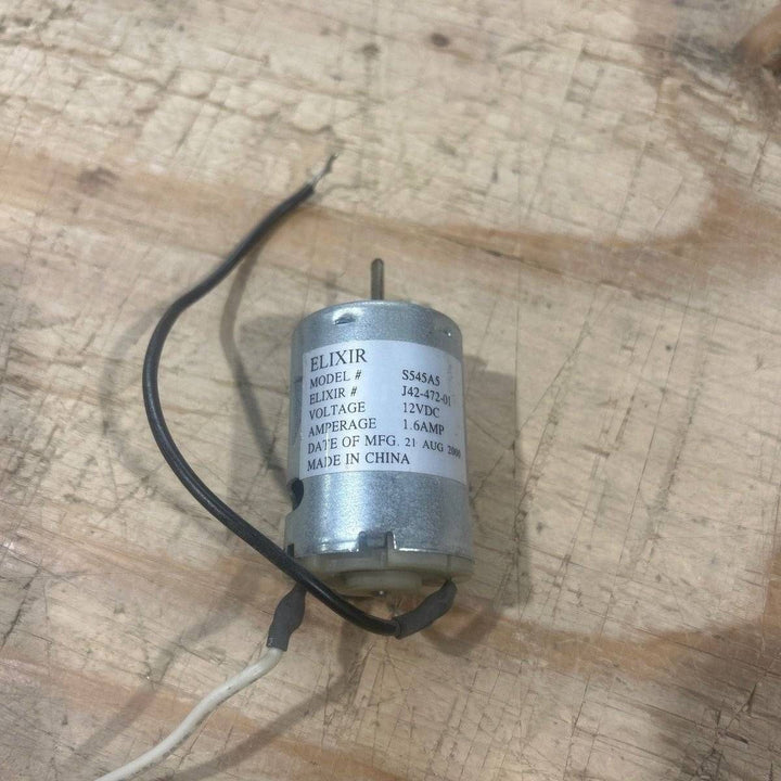 Used  Elixir 12V Vent Motor - J42-472-01 - Vent Motor