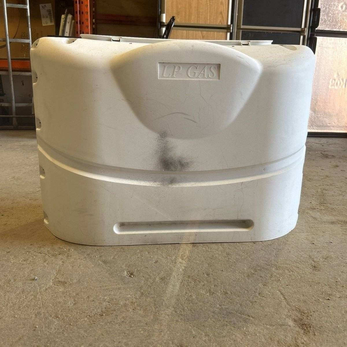 Used Propane Tank Cover - (Fits 30 LB Steel Double Tank) - Propane Tank Covers