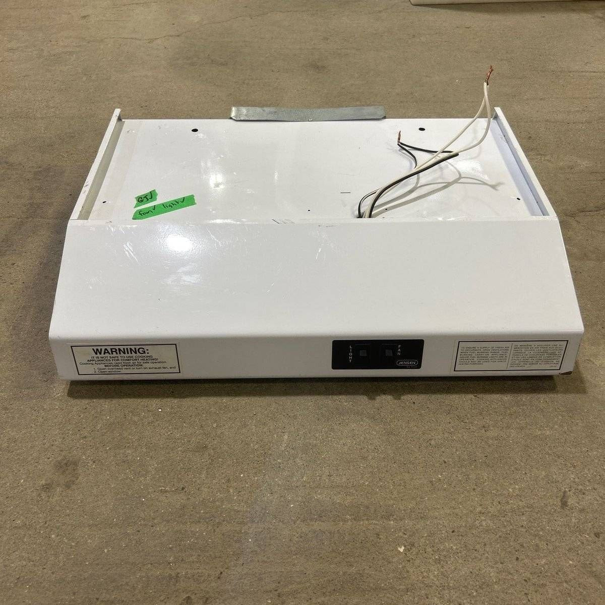 Used Jensen RV Range Hood Fan - R0922500 - Range Hoods